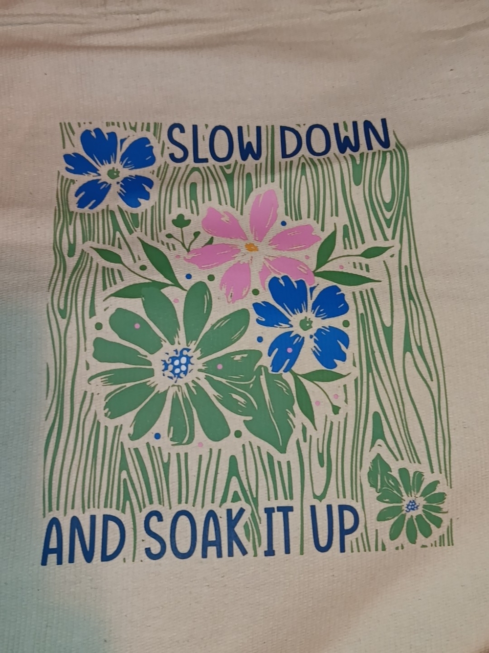 Slow Down And Soak It Up Tote Bag